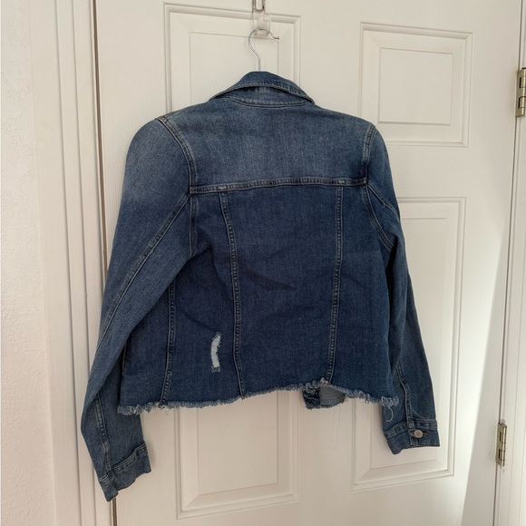 Just USA Distressed Blue Jean Jacket - Picture 3 of 3